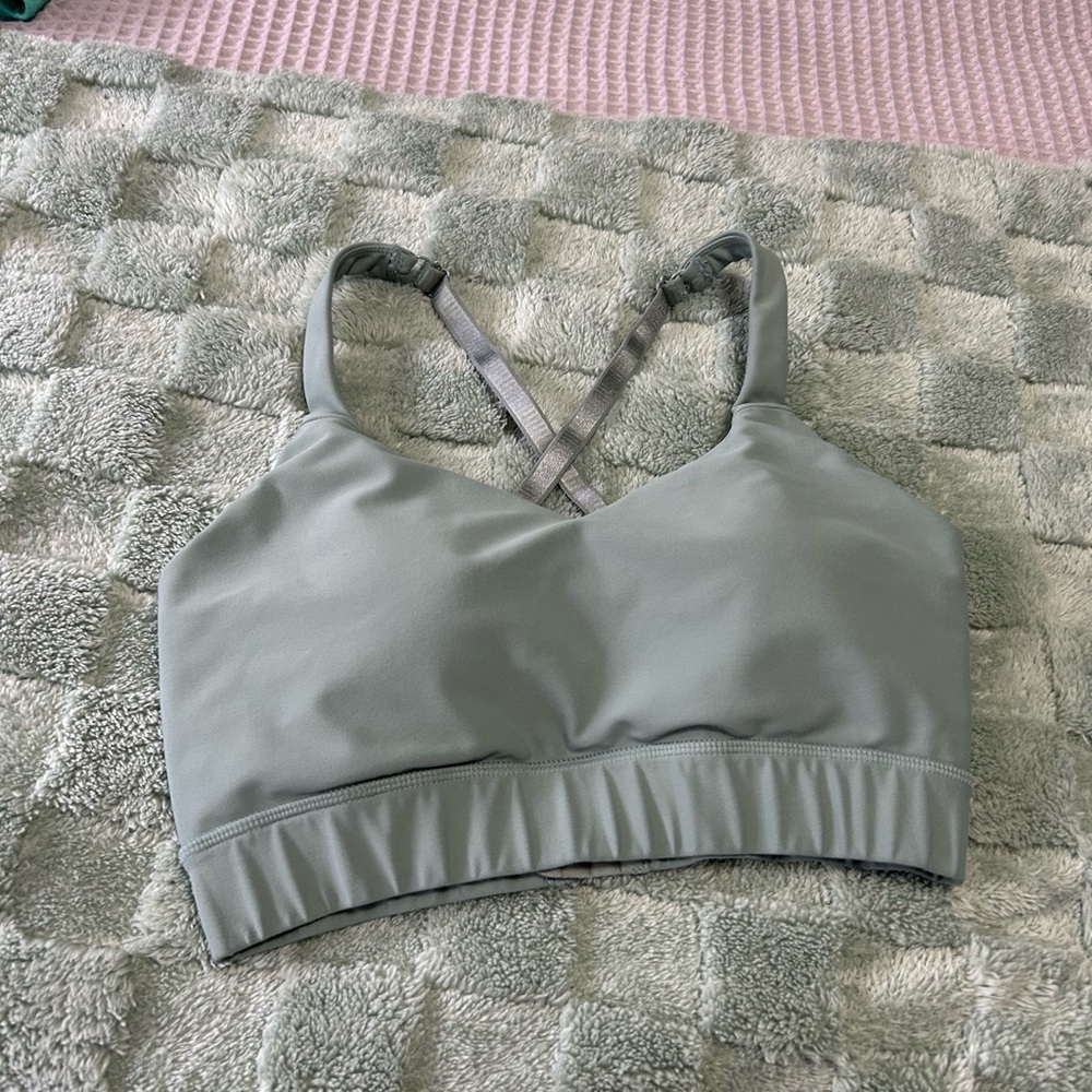 LincActive Women's Medium Flawless Support Sport Bra - Sage Green DISCONTINUED